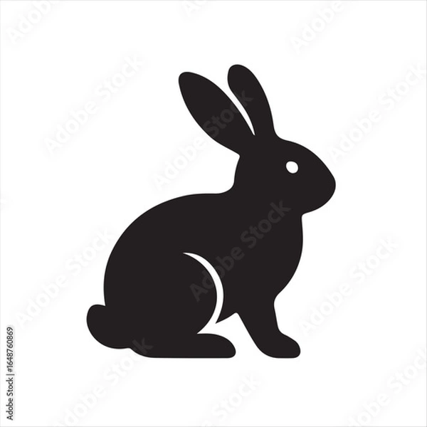 Fototapeta Scissors Silhouette Icon on White