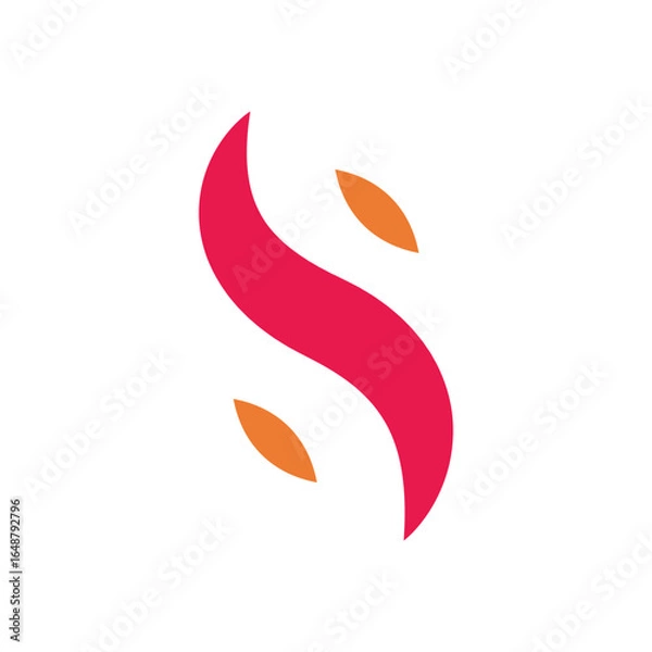 Obraz S Flame Fire Logo Business Vector