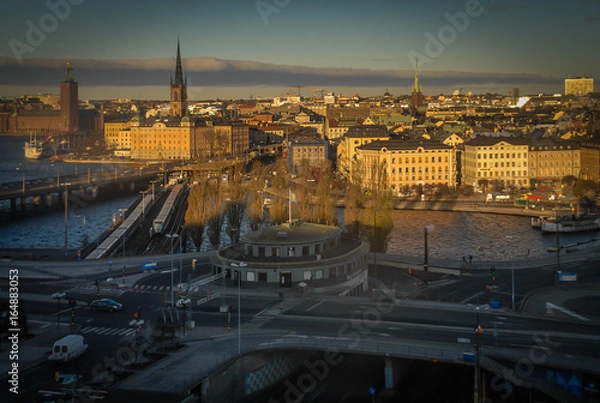 Obraz Stockholm in sunset