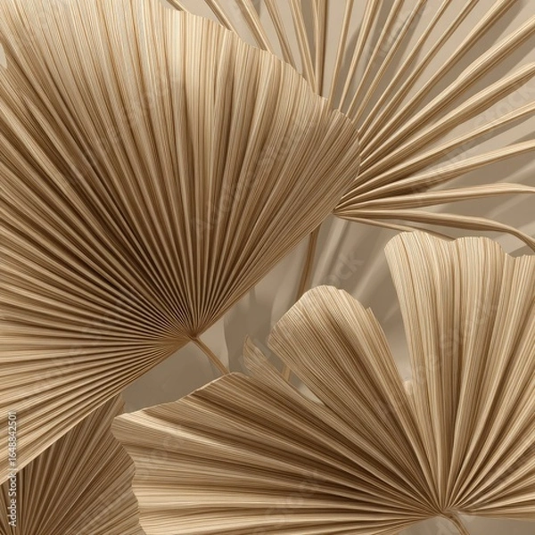 Fototapeta Dried Palm Leaves Texture
