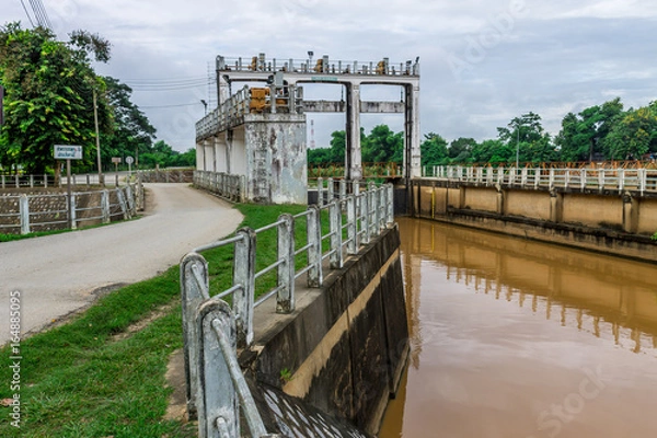Obraz Irrigation canal
