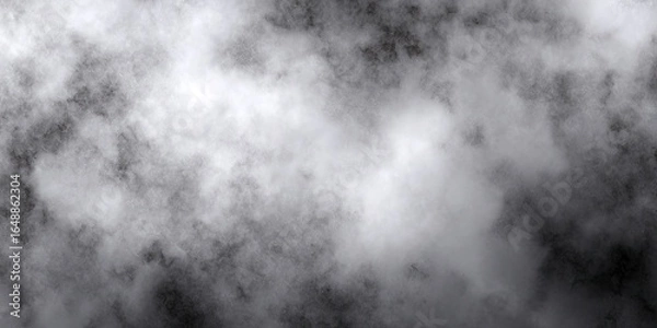 Obraz Abstract grayscale smoky cloudscape