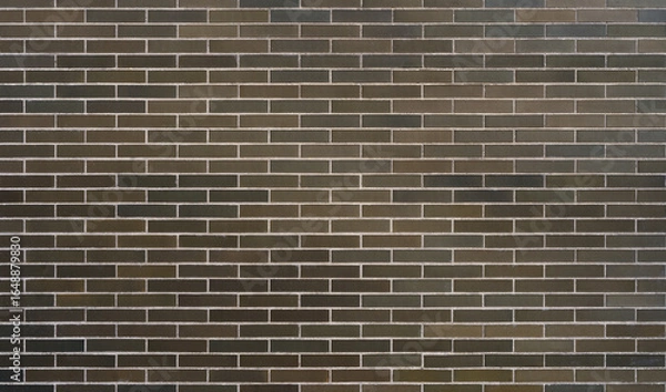 Obraz Gray Brick wall background, dark brick texture
