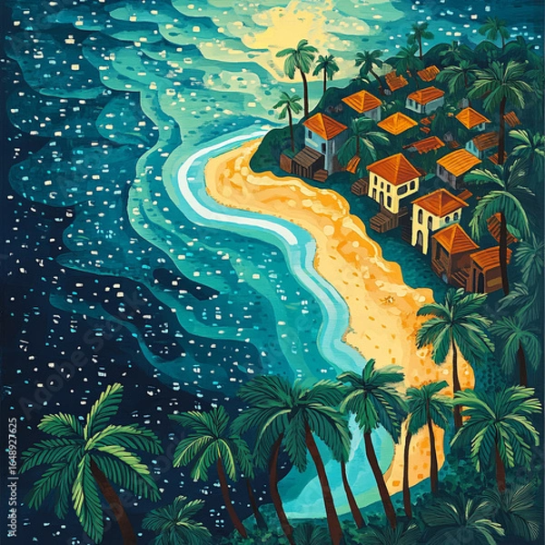 Obraz island oasis