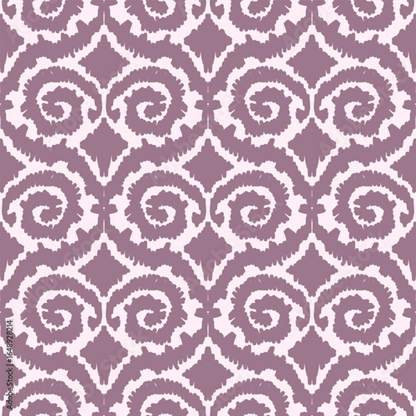 Fototapeta Ethnic background, seamless pattern, fabric traditional, motif ornament, ikat pattern, seamless geometric, doodles line, geometric and tribal-inspired, freehand drawing design, handmade Pattern.
