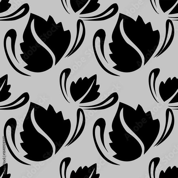 Fototapeta Ethnic background, seamless pattern, fabric traditional, motif ornament, ikat pattern, seamless geometric, doodles line, geometric and tribal-inspired, freehand drawing design, handmade Pattern.
