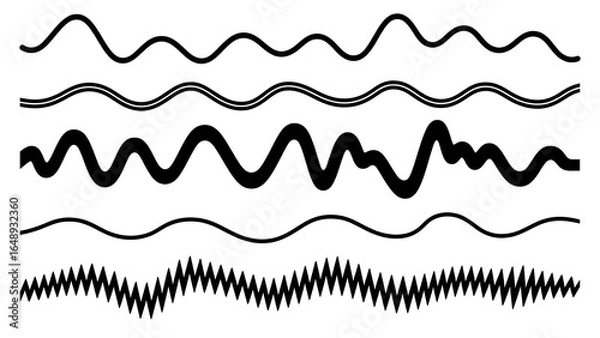 Fototapeta abstract wave background