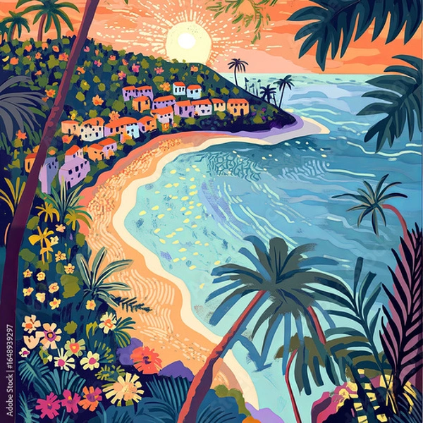 Obraz island oasis