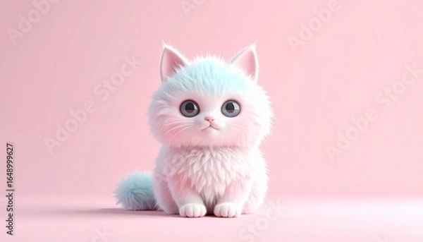 Fototapeta Sleepy Cat Monster