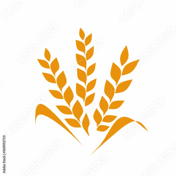 Fototapeta set of wheat ears