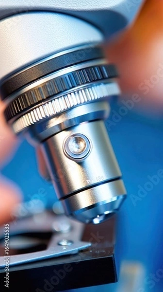 Obraz Microscope Close-up: Exploring the Microscopic World