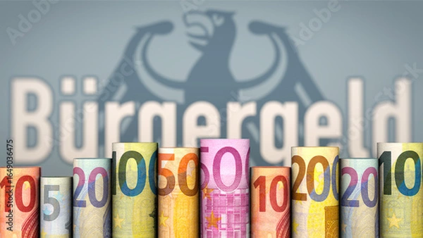 Obraz Enorme Kosten für das Bürgergeld in Deutschland