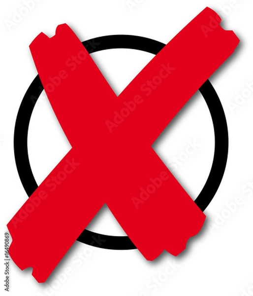 Obraz Wybór, krzyż