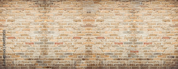 Obraz ceglany mur w tle
