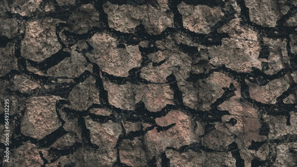 Fototapeta  stone texture that appears separate