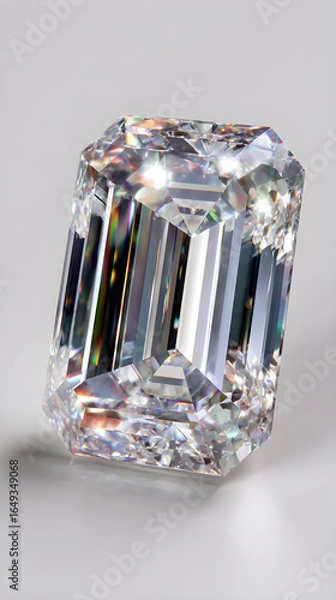 Obraz Discover the Timeless Elegance of Emerald Cut Diamonds: A Perfect Choice for Sophisticated Jewelry that Captures Luxurious Beauty and Classic Charm