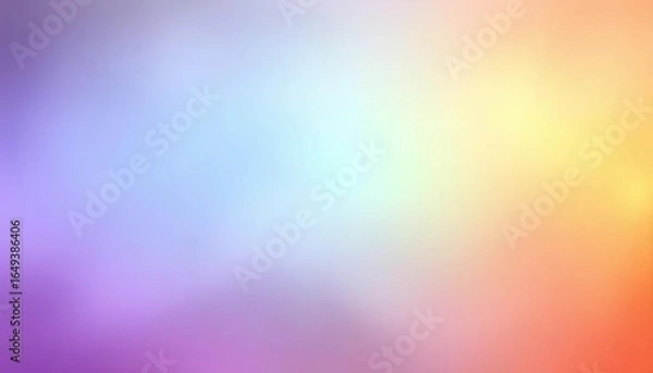 Obraz Subtle multicolored grainy gradient, ethereal smooth texture ,  light,  soft