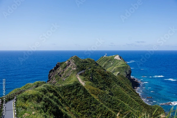 Obraz 積丹の風景