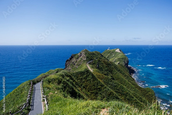 Obraz 積丹の風景