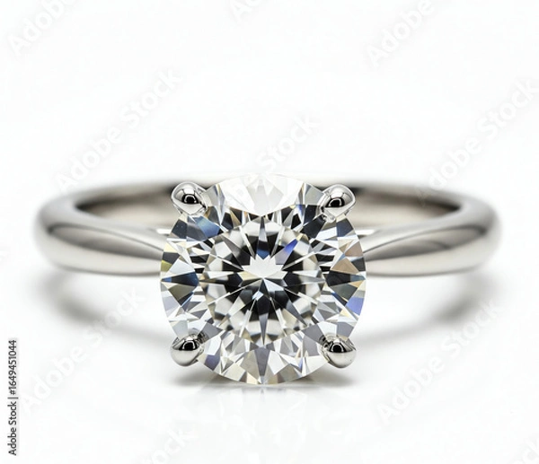 Obraz diamond ring with diamonds