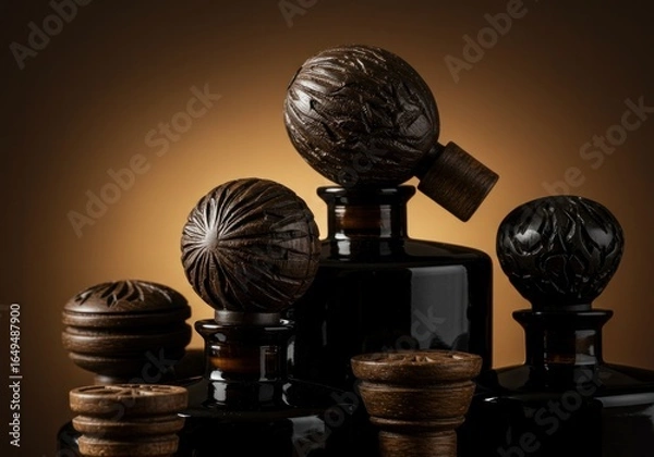 Fototapeta Arabic Perfume Bottles 