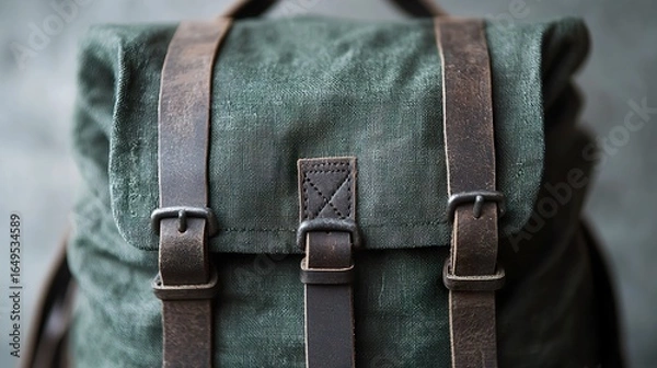 Obraz Detail: Adjustable straps on a backpack or overall, functional, practical