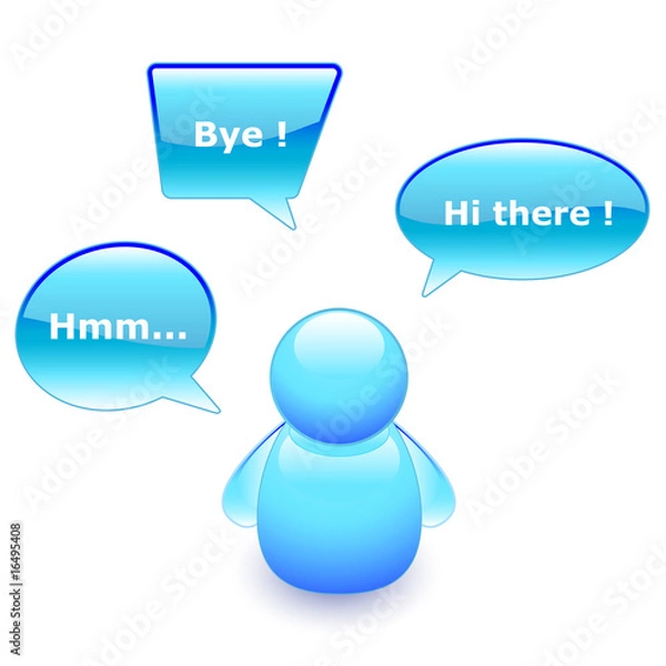 Fototapeta talking buddy