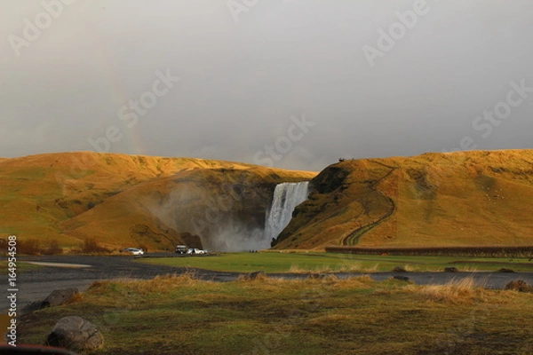 Obraz Chute skogafoss