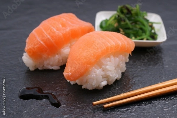 Obraz Sushi mit Lachs