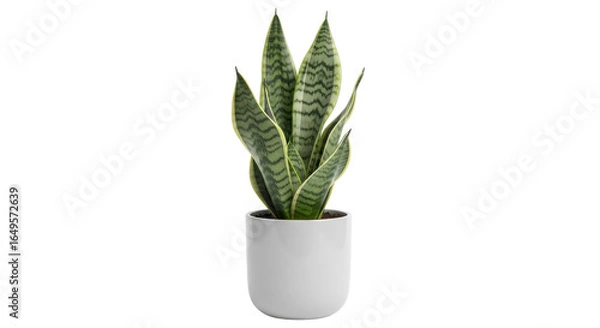 Obraz Isolated Snake Plant