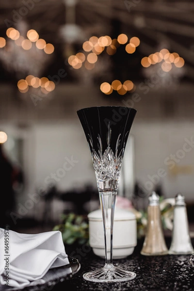 Obraz Black Glam Wedding Details
