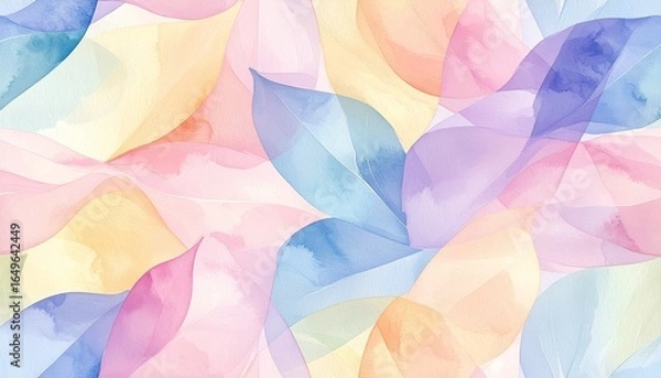 Fototapeta Abstract Watercolor Fabric Pattern