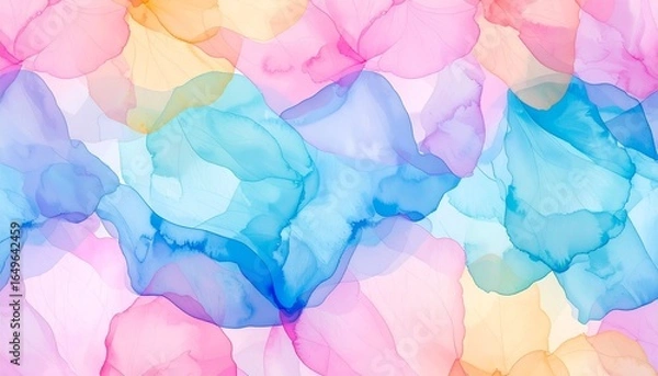 Fototapeta Abstract Watercolor Fabric Pattern