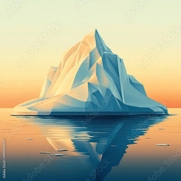 Obraz iceberg