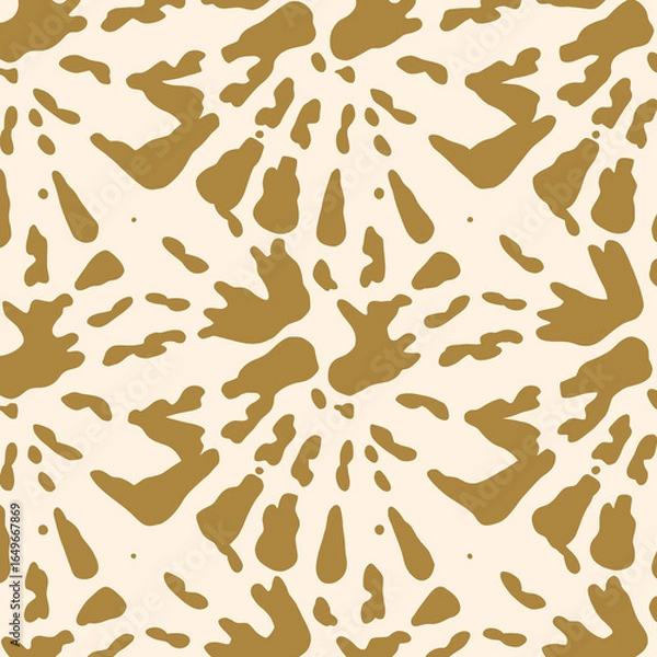 Obraz seamless hand drawing abstract pattern