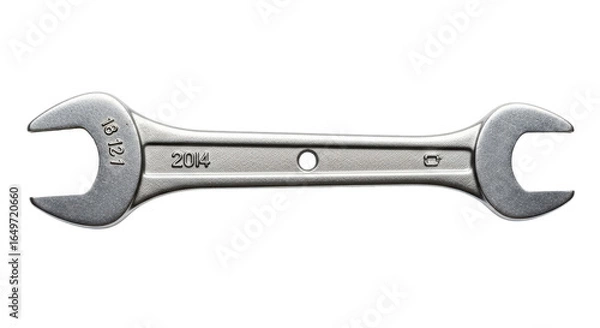 Obraz Isolated Open end wrench