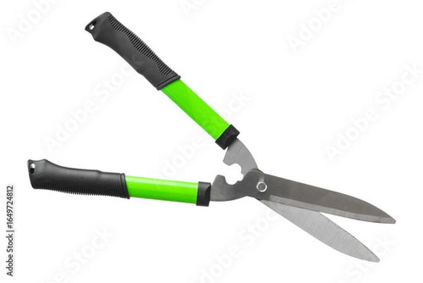 Obraz Garden hedge shears isolated on white