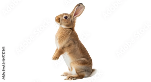 Obraz Isolated Cute Rabbit