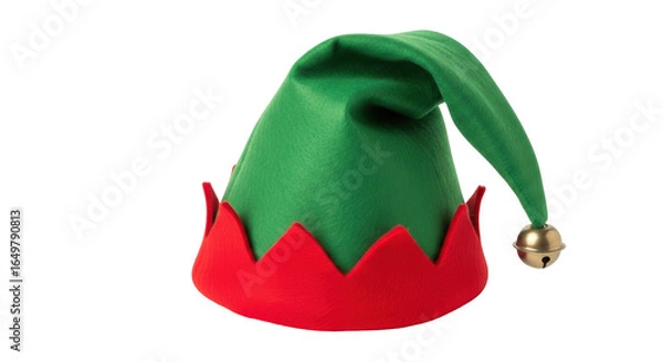 Fototapeta Isolated Elf Hat