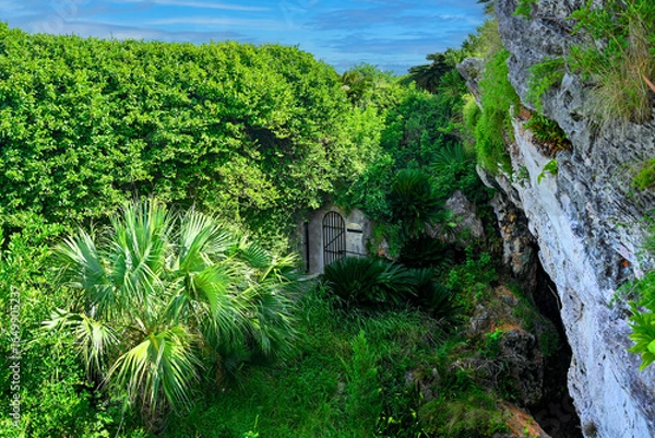 Fototapeta Old jail in Bermuda