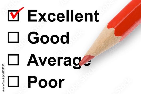 Obraz Excellent Check box