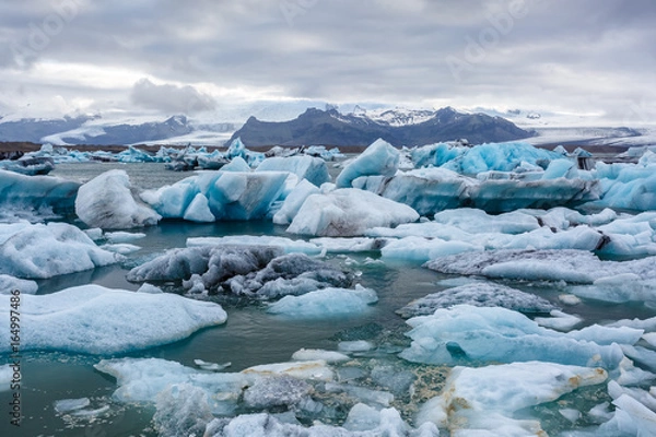 Fototapeta Ice lagoon in Iceland