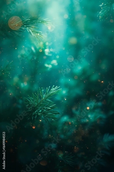 Obraz Ethereal plant in focus with bokeh effect