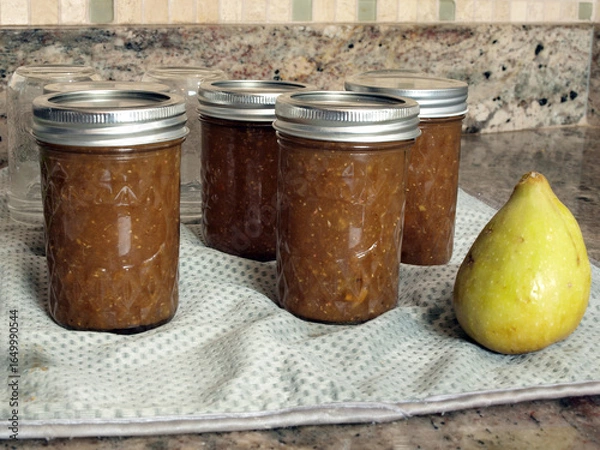 Obraz Homemade fig jam