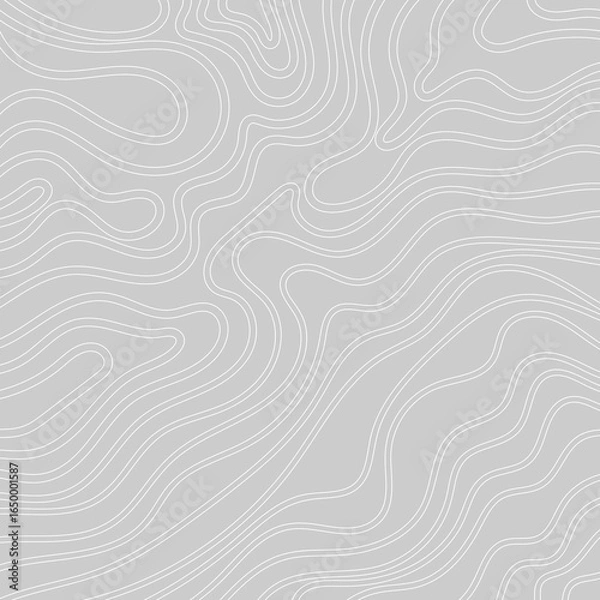 Fototapeta pattern with wavy lines in gray colors. abstract wave background