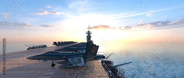 Fototapeta 航空母艦 