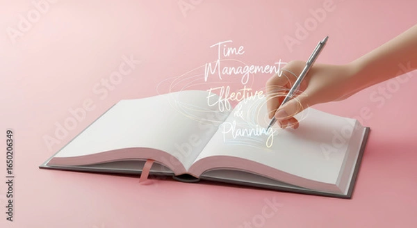 Fototapeta Effective Time Management Strategies for Success and Productivity