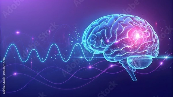 Obraz AI Brain Activation