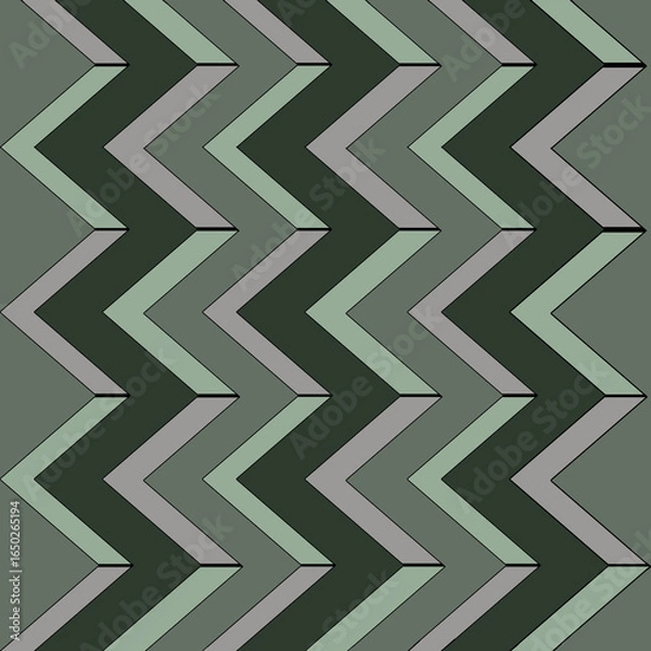 Fototapeta Chevron Zigzag Geometric Pattern Background