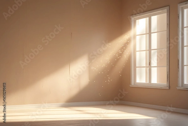 Obraz empty room with window